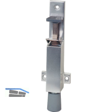 T�rfeststeller 1029 Hub 50 mm, 212 x 58 mm, Aluminium silber eloxiert