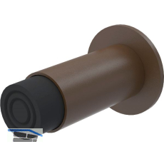 KWS Wandt�rpuffer 2065 gefederter Puffer, L�nge 100 mm, Alu dunkelbraun eloxiert