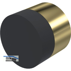 KWS Wandt�rpuffer 2068, � 30 mm, L�nge 25 mm, Messing poliert