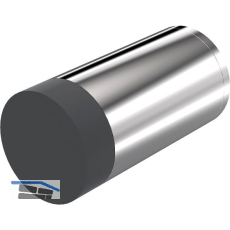 KWS Wandt�rpuffer 2070, � 30 mm, L�nge 60 mm, Edelstahl poliert