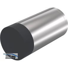KWS Wandt�rpuffer 2072, � 30 mm, L�nge 100 mm, Edelstahl matt