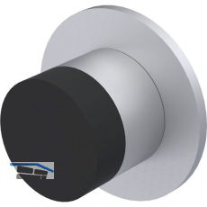 KWS Wandt�rpuffer 2069, � 30 mm, L�nge 28 mm, Aluminium silber eloxiert