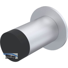 KWS Wandt�rpuffer 2075, � 30 mm, L�nge 80 mm, Aluminium silber eloxiert