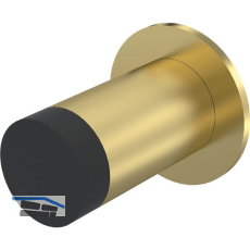 KWS Wandt�rpuffer 2076, � 30 mm, L�nge 100 mm, Aluminium messingf�rbig eloxiert