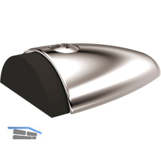 KWS Bodent�rpuffer 2092, 90 x 60 x 25mm, Messing vernickelt