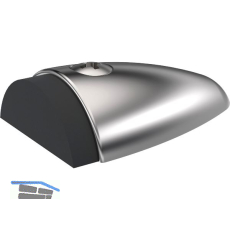 KWS Bodent�rpuffer 2092, 90 x 60 x 25mm, Edelstahl matt