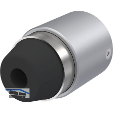 KWS Wandt�rpuffer 2120 gefederter Anschlagpuffer, Stahl/Alu silber lackiert