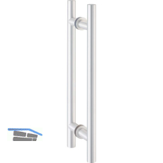 KWS T�rgriff 8142, L�nge 720 mm, Aluminium silber eloxiert