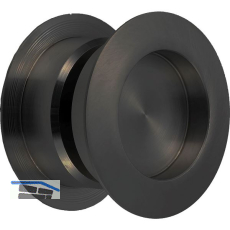 KWS Schiebet�rmuschelpaar 5251 rund, T�rst�rke 38-42 mm, Aluminium schwarz matt