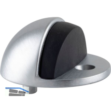 Bodent�rpuffer - Bodenplatte � 45, Anschlagh�he 17 mm, Messing verchromt matt