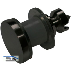 MARCHESI Befestigungszubeh�r Griffe M8, Glas, Edelstahl schwarz matt