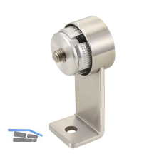 KWS Endst�tze WS - gerade Rundrohr f�r � 40 mm, Edelstahl matt