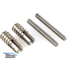 KWS Befestigungszubeh�r S23 einseitig, M6, Stahl verzinkt