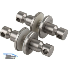 SCH�SSWENDER Befestigungszubeh�r - f�r Glas, paarweise, rund, TS: 8 - 12mm