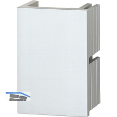 Konsole 65mm - f�r Balkengriffe, Profil 120mm, Aluminium silber eloxiert