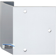 KWS Konsole I - 120mm f�r bauseitige Griffplatten, Alu silber eloxiert