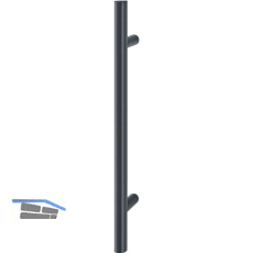 HOPPE T�rgriff E5011 - 600/400 mm, Edelstahl schwarz matt