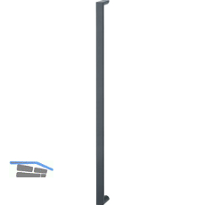 HOPPE B�gelgriffe E5095 - gerade, 1023/1000 mm, Edelstahl schwarz matt