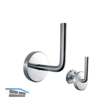 SCH�SSWENDER Handlauftr�ger zum Anschwei�en, mit Abdeckrosette 70mm Edelstahl