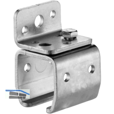 Wandbefestigungsmuffe HELM 101, Loch � 8 mm, M6 x 10, Edelstahl