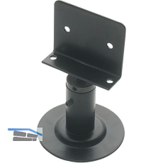 Trennwandst�tze Winkelauflage, Bodenabstand 60-80 mm, schwarz