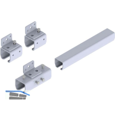 Erweiterungsset HELM 400 f�r Schiebetorbeschlagset, Wandmontage,Stahl verzinkt