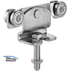 Rollapparat HELM 591 zweipaarig Edelstahl