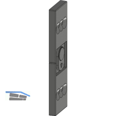 WINKHAUS Magnetclip EAV4/BM+SB U24x5,5 mm, grau