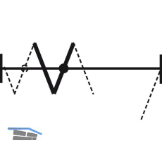 HAWA-Centerfold 80/H Zusatzgarnitur, ohne F�hrung