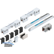 HELM GT-L 80 Beschlagset Glas 8-10,76 mm mit Einzugsd�mpfung Edelstahl-Effekt