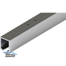 HAWA-Junior 80/100 Laufschiene Deckenmontage L=2200 mm Alu farblos eloxiert