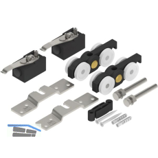 HELM 140 Beschlagset Holz ohne Laufschiene