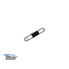 HAWA Junior Verbindungsstifte f�r Laufschiene/Winkelprofil (Set a 2 St�ck)