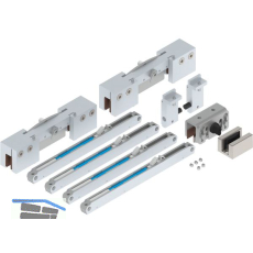 HELM GT-S 150 Beschlagset Glas 8-12,76 mm Einzugsd�mpfung 150kg Edelstahl-Effekt