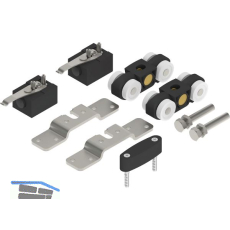 HELM 150 Beschlagset Holz ohne Laufschiene