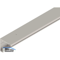 HELM GT-L Laufschiene Deckenmontage auf Ma� Edelstahl-Effekt