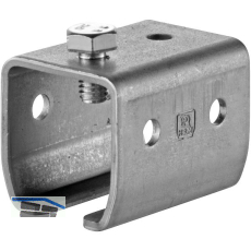 �bersteckmuffe f. bauseitige Schwei�konstruktion HELM 1104, M6 x 10, Stahl blank