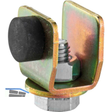 Schienenstopper HELM 100 P Stahl verzinkt gelb