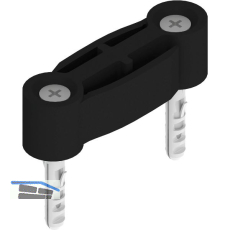 HELM 316 S Bodenf�hrung spielfrei Kunststoff verstellbar