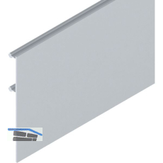 HELM 150 Blende D Deckenmontage L=6000 mm auf Ma� silber