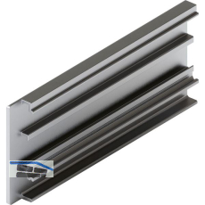 HAWA-Junior 100/B Acoustics Abdeckkappe Clipblende 95 mm links silber