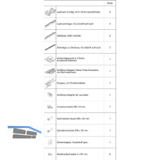 HAWA Porta 100 HMD/HMT-Pocket Acoustics Beschlagset Holz