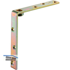 Tragwinkel HELM 394, Loch-� 5,4 mm, Stahl verzinkt, gelb