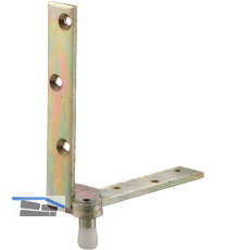 F�hrungsrolle HELM 350, links, Stahl verzinkt, gelb