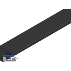 HELM GT-L Laufschiene Deckenmontage auf Ma� Aluminium schwarz matt