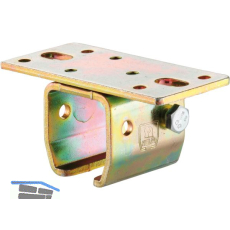 Deckenbefestigungsmuffe HELM 402, Stahl verzinkt, gelb