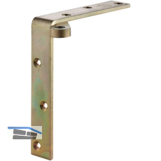 Tragwinkel HELM 497, links, Loch-� 7 mm, Stahl verzinkt, gelb