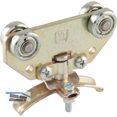 Kabelwagen / Leitungswagen einfach HELM 435, Kabel 44-60 mm, Stahl verzinkt gelb