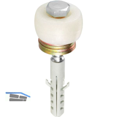 F�hrungsrolle HELM 459 D�, Kunststoff wei�/U-Scheiben Stahl verzinkt, gelb