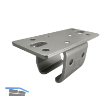 Deckenbefestigungsmuffe HELM Agrar 102 Grundplatte gedreht